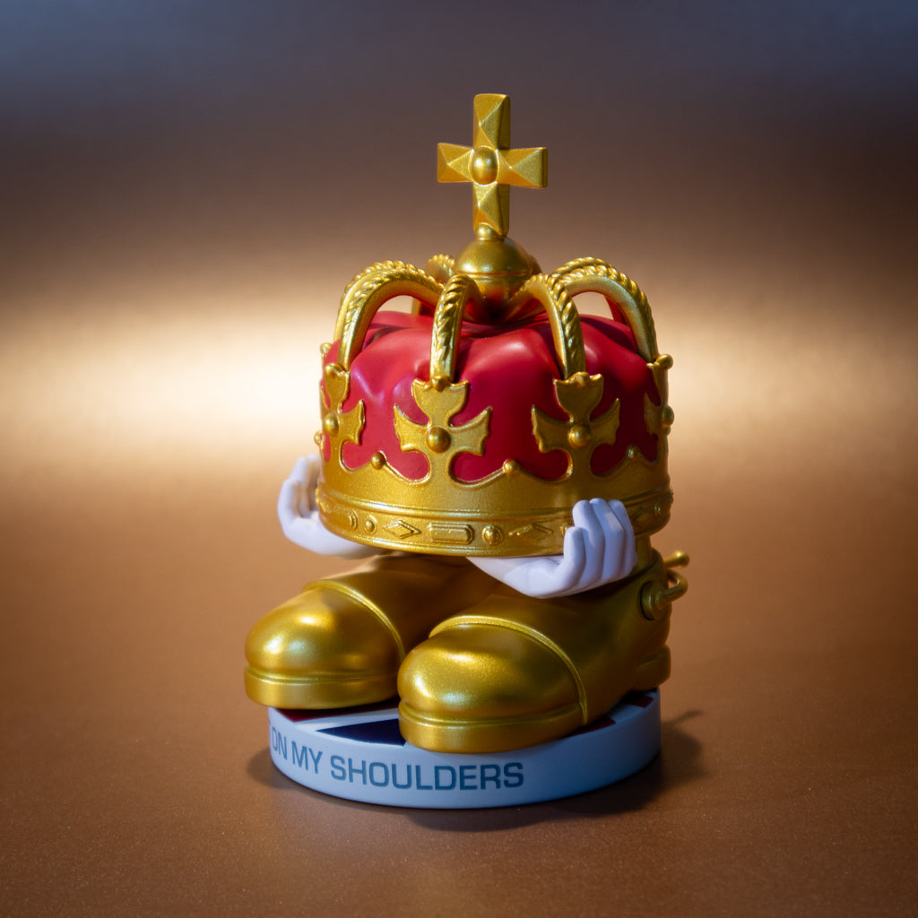 HOMS™ Crown — Original Collectible Figurine | Hat On My Shoulders