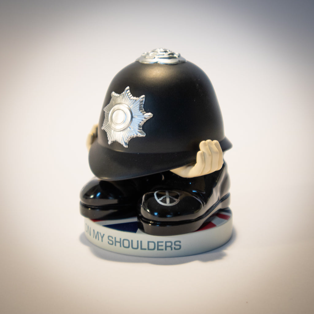 HOMS® Bobby  Original Collectible Figurine | Hat On My Shoulders